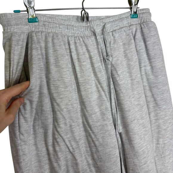 The Vermont Country Store Gray Jogger Sweatpants Sherpa Lined Women’s Medium - Picture 2 of 6